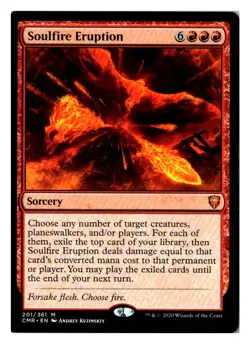 Magic MTG Soulfire Eruption 201 Mythic Rare Commander Legends English Near Mint - Image 1