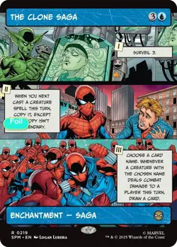 The Clone Saga (Borderless) - Foil - SPM - 219 NM/LP - Image 1