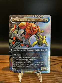 SP dr, Piloted by Peni (Borderless) Marvel's Spider-Man Foil - Image 1