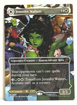 Wizards of the Coast MTG Marvel Super Hero Jennifer Walters/She-Hulk Lot 2 #0328 - Image 1