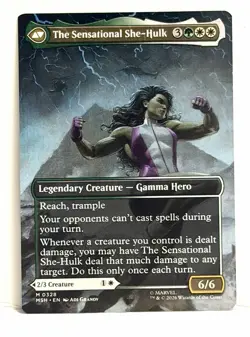 Wizards of the Coast MTG Marvel Super Hero Jennifer Walters/She-Hulk Lot 2 #0328 - Image 2