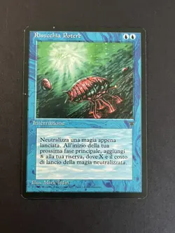 Magic: The Gathering - Mana Drain #3 - Legends - Italian - MTG - Commander EDH - Image 1