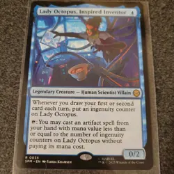 MTG - Lady Octopus, Inspired Inventor -Marvel's Spider-Man - (Rare/Creature) NEW - Image 2