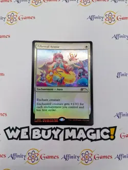 MTG | Ethereal Armor | Unique & Misc | Foil | Light Played | English - Image 1