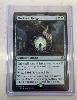 Magic: The Gathering The Great Henge EN [ELD - 161/269] Regular Mythic Green - Image 1