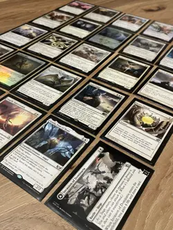 Lot of 25 White Angels Magic MTG Set Commander Angel Deck Building LP - NM - Image 3