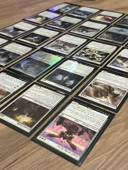 Lot of 25 White Angels Magic MTG Set Commander Angel Deck Building LP - NM - Image 5