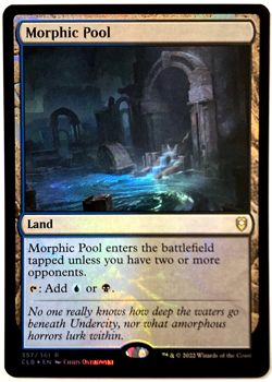 MTG Morphic Pool *FOIL* Commander Legends Baldur's Gate 357 NM - Image 1