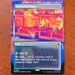 Magic: The Gathering Gathering Place Rare Foil Alt Art Eng 0381 Marvel - Image 1