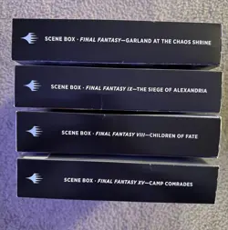 Magic The Gathering: Final Fantasy Scene Box: Bundle Set of 4 - New - Sealed - Image 3