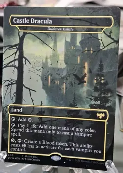 MTG - Castle Dracula Voldaren Estate 403 Buy-a-Box Promo Borderless FOIL NM - Image 2