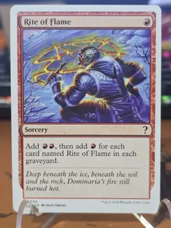 Rite of Flame (White Border) Mystery Booster 2 Regular - Image 1