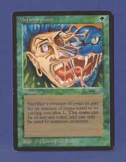 1993 Magic the Gathering - Metamorphosis - Arabian Nights MTG - Image 1