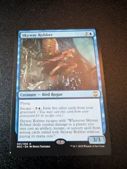 Skyway Robber x1 - Misprint Miscut - Commander Streets of New Capenna - NM - Image 1