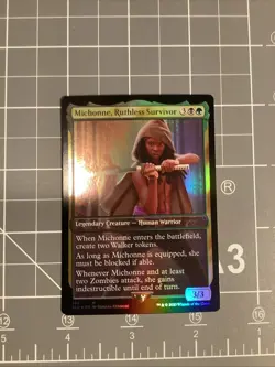 Michonne, Ruthless Survivor NM* FOIL Secret Lair ENGLISH 146 mtg -UnltdCards - Image 2