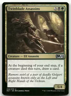 Twinblade Assassins #226 (NM) Core Set 2021 M21 Magic MTG - Image 1