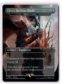 Clive's Invictus Blade - Blade of Selves (Rainbow Foil) 1864 Secret Lair NM - Image 1