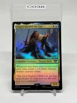 Prince Imrahil The Fair Foil Lord Of The Rings LTR MTG Magic Pack Fresh - Image 1
