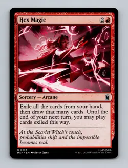 Hex Magic Marvel Super Heroes Non-Foil MTG NM - Image 1