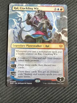 Ral, Crackling Wit (Borderless) Bloomburrow Regular - Image 2