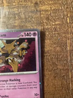 Alakazam 082/167 *SWIRL* Twilight Masquerade Sealed Cosmos Holo Promo Pokemon NM - Image 4