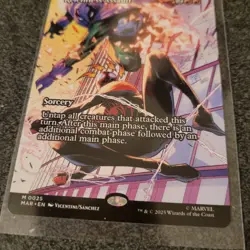 MTG - Relentless Assault (Borderless) Marvel Bonus Sheet - (Mythic/Sorcery) NEW - Image 3