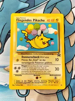 Flying "Fliegendes Pikachu" #4 - German #25 Black Star Promo - Pokemon Card - Image 1