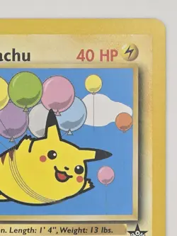 Flying Pikachu Black Star Promo 25 Pokemon League NM/M 2001 - Image 3