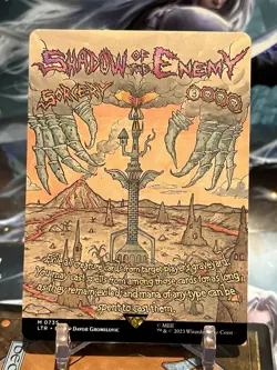 MTG | Shadow of the Enemy (Borderless Poster) [LOTR] NF - Image 1