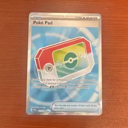 Poke Pad 113/088 Trainer-Item Reverse Holo Eng Pokemon tcg Perfect Order - Image 1