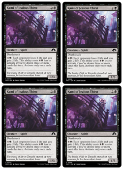 MTG - 4 x Kami of Jealous Thirst - Spirit - Modern Horizons 3 (MH3) - M/NM - Image 1