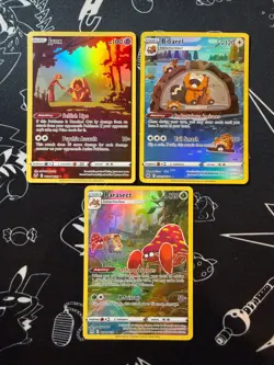 Pokemon SWSH Trainer/Galarian Gallery Bundle - 3 Cards - Jynx/Parasect/Bibarel - Image 1