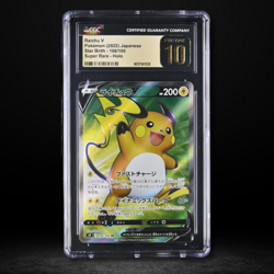 Raichu V 106/100 SR Super Rare (Star Birth s9) CGC Pristine 10 PSA Pokemon Card - Image 4