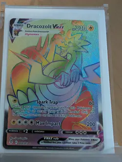 Dracozolt VMAX (Secret) 210/203 Evolving Skies – Secret Rare – NM Pokemon Card - Image 1