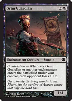 Grim Guardian - Light Play MTG Journey into Nyx - Image 1