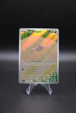 Paldean Wooper 221/193 Sv02 Paldea Evolved Holo Mint Pokemon Card - Image 1