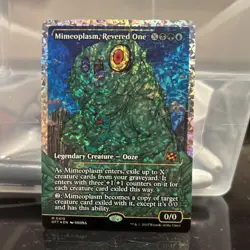 Mimeoplasm, Revered One (Showcase) FRACTURE Foil MTG Aetherdrift DFT Magic - Image 1