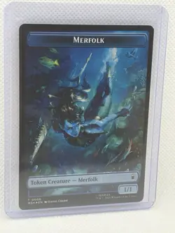 Merfolk/Doombot Double-Sided Token (FOIL) Marvel Super Heroes 0006/0018 - Image 1