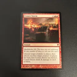 Comet Storm - Worldwake - Magic the Gathering - MTG - Image 1