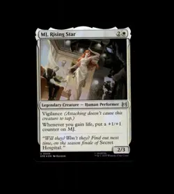 MJ, Rising Star 3 Marvel's Spider-Man: Eternal-Legal MTG Foil LP - Image 1