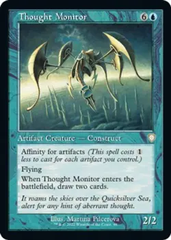 NM - Thought Monitor (Retro Frame) - 98 - Commander: The Brothers' War - Image 1