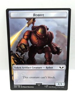 Astartes Warrior-Robot - Warhammer 40,000 - Surge Foil - Token - Mtg - 40k 023 - Image 1