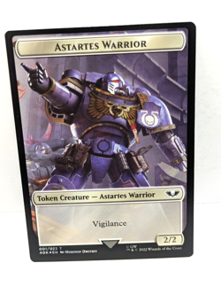 Astartes Warrior-Robot - Warhammer 40,000 - Surge Foil - Token - Mtg - 40k 023 - Image 2