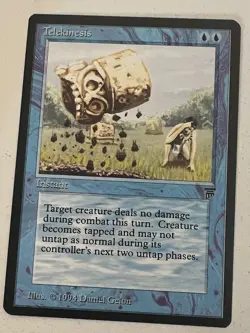 Magic the Gathering MTG Legends Telekinesis NM (Beta Bob) - Image 1