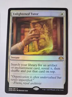 MTG - Enlightened Tutor FOIL - Dominaria Remastered - Image 1