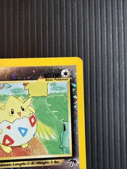 Pokemon TCG Togepi Southern Islands 4/18 Reverse Holo Card LP - Image 5