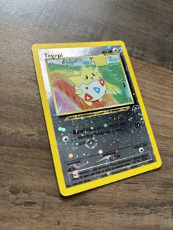 Pokemon TCG Togepi Southern Islands 4/18 Reverse Holo Card NM - Image 2