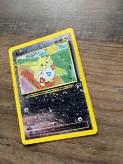 Pokemon TCG Togepi Southern Islands 4/18 Reverse Holo Card NM - Image 3