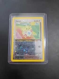 Pokemon TCG Togepi Southern Islands 4/18 Reverse Holo Card LP - Image 1