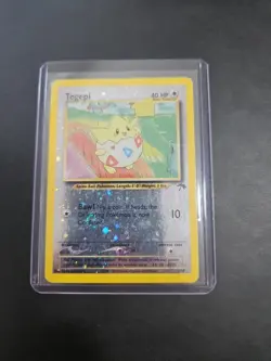 Pokemon TCG Togepi Southern Islands 4/18 Reverse Holo Card LP - Image 2